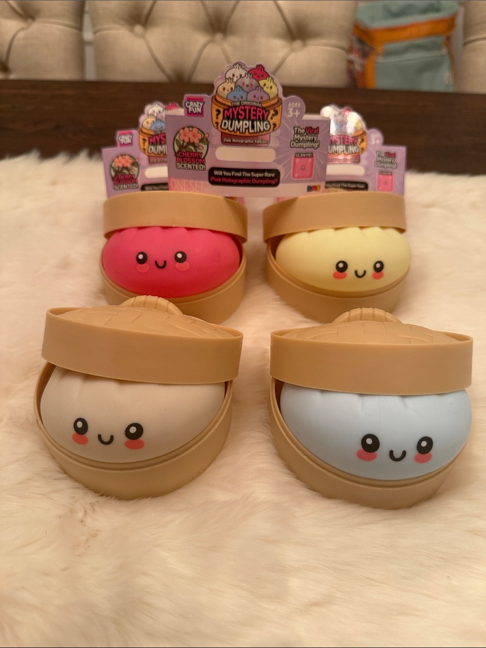 RMS Mystery Dumpling Cherry Blossom Scented - set of 4